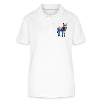 Donkey Mule - Stanley/Stella Women’s Organic Polo Shirt ELLISER - white - Front - Anna (173cm)