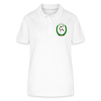 Swiss national sport Tradition - Stanley/Stella Women’s Organic Polo Shirt ELLISER - white - Front - Anna (173cm)