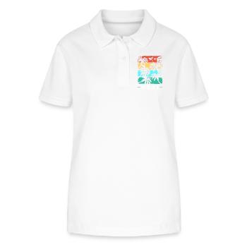 Fiji Fiji Fiji Fiji Fidschi Fidschi Fidschi - Stanley/Stella Frauen Bio-Poloshirt ELLISER - Weiß - Vorne - Anna (173cm)