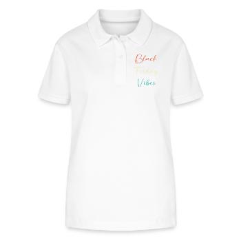 Kaufrausch Black Friday - Stanley/Stella Frauen Bio-Poloshirt ELLISER - Weiß - Vorne - Anna (173cm)