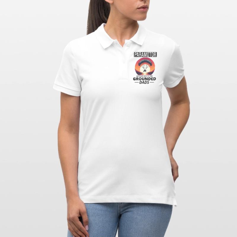 Paramotor Pilot Paramotoring Powered Paraglider Stanley/Stella Women’s Organic Polo Shirt ELLISER