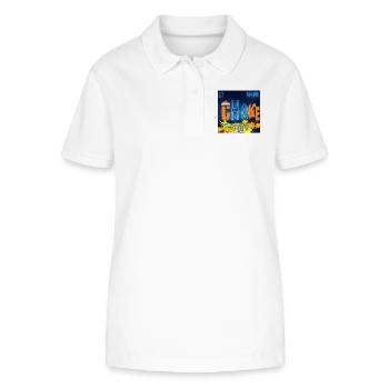 CHOKE chemistry - Stanley/Stella Women’s Organic Polo Shirt ELLISER - white - Front - Anna (173cm)