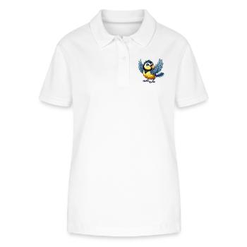Great - Stanley/Stella Women’s Organic Polo Shirt ELLISER - white - Front - Anna (173cm)