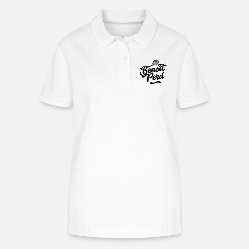 Benoit Perd - Polo bio ELLISER Stanley/Stella Femme - blanc