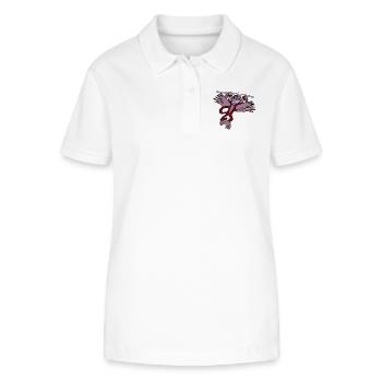 Fly - Stanley/Stella Women’s Organic Polo Shirt ELLISER - white - Front - Anna (173cm)