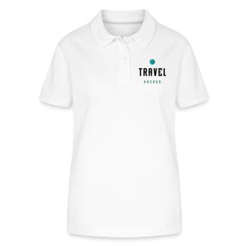 TRAVEL HACKER - CREDIT CARD BONUS POINTS - Stanley/Stella Women’s Organic Polo Shirt ELLISER - white - Front - Anna (173cm)