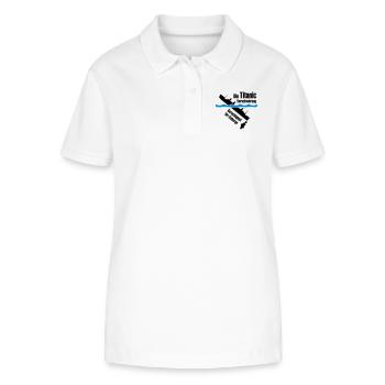 Titanic - Stanley/Stella Women’s Organic Polo Shirt ELLISER - white - Front - Anna (173cm)
