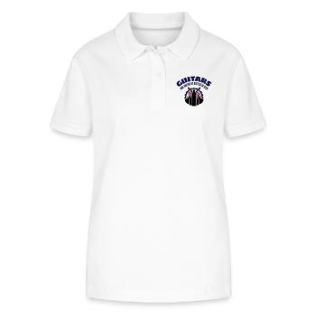 Guitars And Dozens of Bottles of Beer - Stanley/Stella Women’s Organic Polo Shirt ELLISER - white - Front - Anna (173cm)