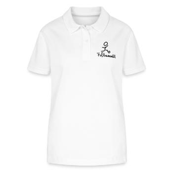 football - Stanley/Stella Women’s Organic Polo Shirt ELLISER - white - Front - Anna (173cm)