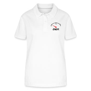 bier - Stanley/Stella Frauen Bio-Poloshirt ELLISER - Weiß - Vorne - Anna (173cm)