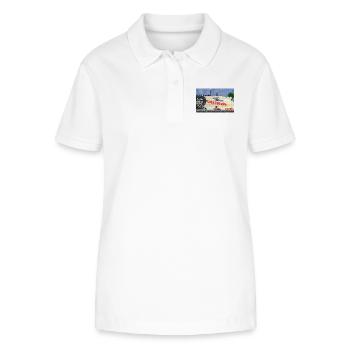 Ich erinnere mich an dich, Victor - Stanley/Stella Frauen Bio-Poloshirt ELLISER - Weiß - Vorne - Anna (173cm)