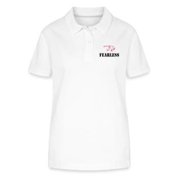 BE FEARLESS - BLACK PANTHER - Stanley/Stella Women’s Organic Polo Shirt ELLISER - white - Front - Anna (173cm)