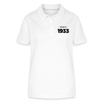 Best of 1933 - Stanley/Stella Women’s Organic Polo Shirt ELLISER - white - Front - Anna (173cm)