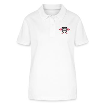 Best Godmother - Stanley/Stella Women’s Organic Polo Shirt ELLISER - white - Front - Anna (173cm)