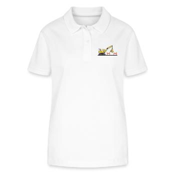 Bagger - Stanley/Stella Frauen Bio-Poloshirt ELLISER - Weiß - Vorne - Anna (173cm)