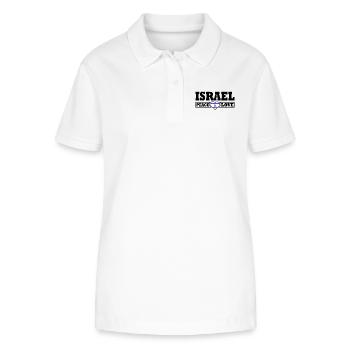 Israel - Stanley/Stella Women’s Organic Polo Shirt ELLISER - white - Front - Anna (173cm)
