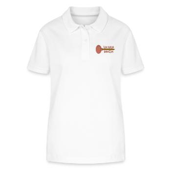 Kolben - Stanley/Stella Frauen Bio-Poloshirt ELLISER - Weiß - Vorne - Anna (173cm)