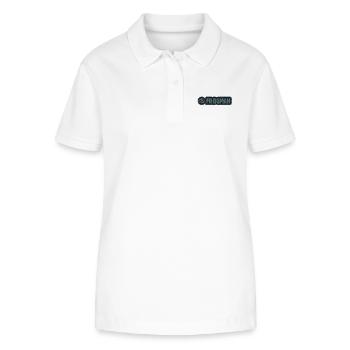 FROGMAN BLUE plongée sous marine - Polo bio ELLISER Stanley/Stella Femme - blanc - Devant - Anna (173cm)