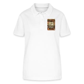 Bio Bärtner Selbstversorger Ökologischer Bauer Gar - Stanley/Stella Frauen Bio-Poloshirt ELLISER - Weiß - Vorne - Anna (173cm)