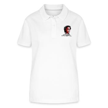 simply not there - Stanley/Stella Women’s Organic Polo Shirt ELLISER - white - Front - Anna (173cm)