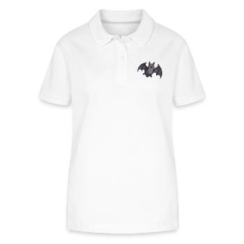 Bad Fly - Stanley/Stella Frauen Bio-Poloshirt ELLISER - Weiß - Vorne - Anna (173cm)