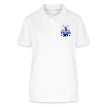 Hangover Crew - Stanley/Stella Women’s Organic Polo Shirt ELLISER - white - Front - Anna (173cm)