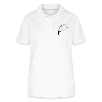 To Cast The Fishing Rod - Stanley/Stella Frauen Bio-Poloshirt ELLISER - Weiß - Vorne - Anna (173cm)