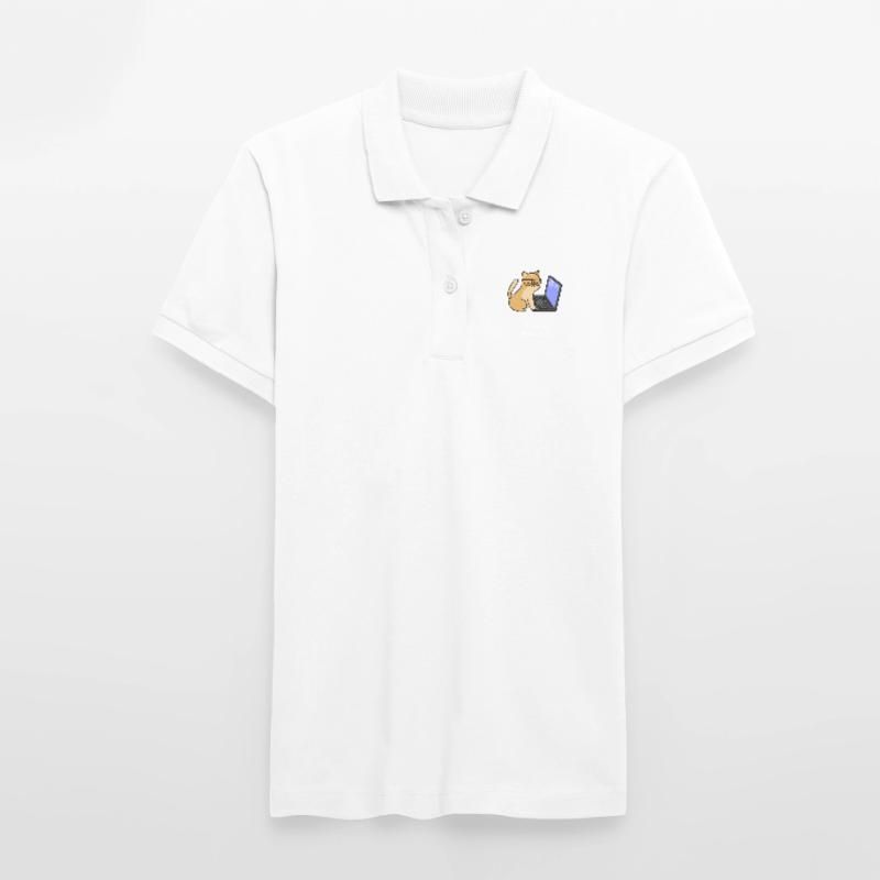 Nerdicat Computer Scientist Programmation Nerd Coding Polo bio ELLISER Stanley/Stella Femme