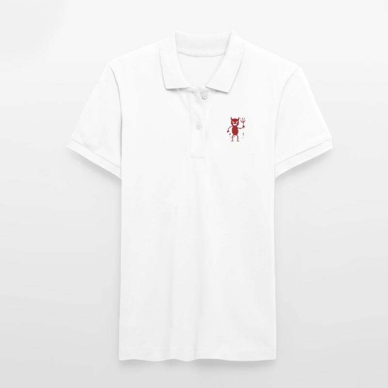 Devil Lucifer Satan Devilish Hell Stanley/Stella Women’s Organic Polo Shirt ELLISER