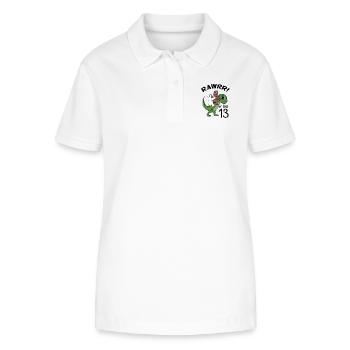 13.Geburtstag 13 Jahre Geschenk - Stanley/Stella Frauen Bio-Poloshirt ELLISER - Weiß - Vorne - Anna (173cm)