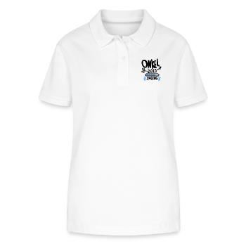 Onkel 2023 - Onkel werden - Onkel loading 2023 - Stanley/Stella Frauen Bio-Poloshirt ELLISER - Weiß - Vorne - Anna (173cm)
