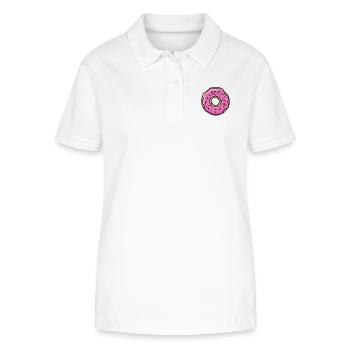 donut - Stanley/Stella Women’s Organic Polo Shirt ELLISER - white - Front - Anna (173cm)