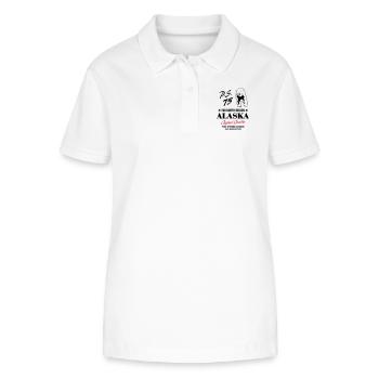 Alaska - Polar Bear - Stanley/Stella Frauen Bio-Poloshirt ELLISER - Weiß - Vorne - Anna (173cm)