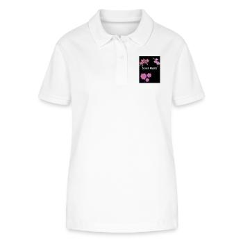 Seven Nights - Stanley/Stella Frauen Bio-Poloshirt ELLISER - Weiß - Vorne - Anna (173cm)