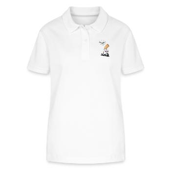 cigarette type 4 - Polo bio ELLISER Stanley/Stella Femme - blanc - Devant - Anna (173cm)