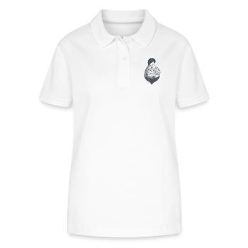 Tattoo Guy - Stanley/Stella Frauen Bio-Poloshirt ELLISER - Weiß - Vorne - Anna (173cm)