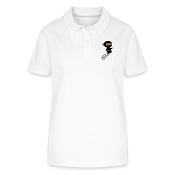 ninja - Stanley/Stella Frauen Bio-Poloshirt ELLISER - Weiß - Vorne - Anna (173cm)