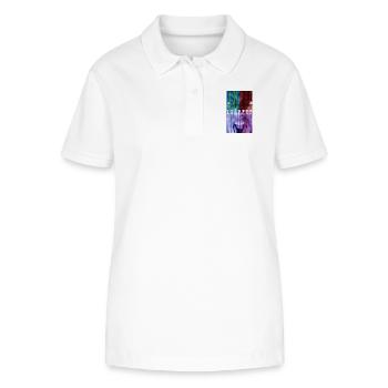 PIXLES FALLEN - Stanley/Stella Frauen Bio-Poloshirt ELLISER - Weiß - Vorne - Anna (173cm)