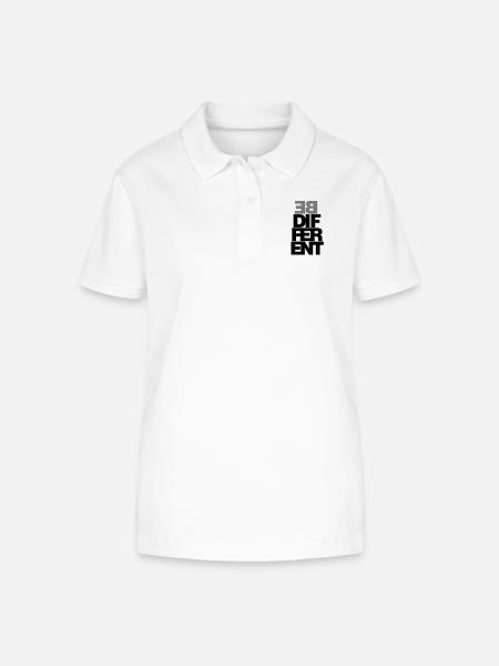 Be different - Stanley/Stella Women’s Organic Polo Shirt ELLISER - white