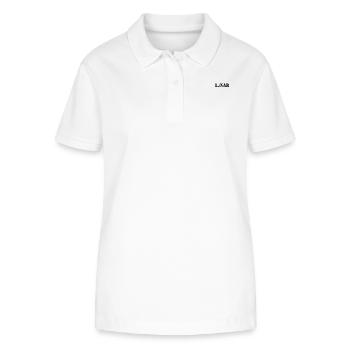 Lunar Vol.2 - Stanley/Stella Frauen Bio-Poloshirt ELLISER - Weiß - Vorne - Anna (173cm)
