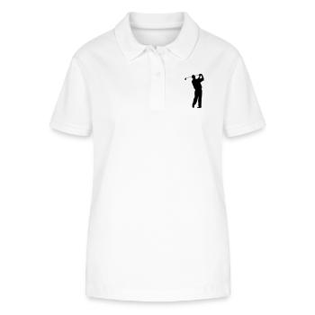 golf - Stanley/Stella Frauen Bio-Poloshirt ELLISER - Weiß - Vorne - Anna (173cm)