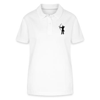 archery - Stanley/Stella Women’s Organic Polo Shirt ELLISER - white - Front - Anna (173cm)