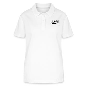 Ruhestand 2025 loading - Stanley/Stella Frauen Bio-Poloshirt ELLISER - Weiß - Vorne - Anna (173cm)