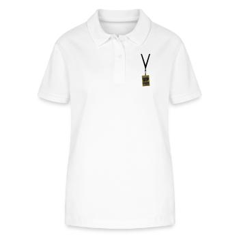 VIP Pass - Stanley/Stella Women’s Organic Polo Shirt ELLISER - white - Front - Anna (173cm)