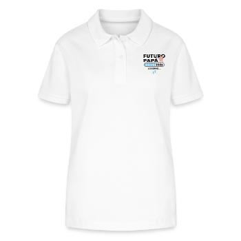 Future Pope 2025 First-time Father 2025 - Stanley/Stella Women’s Organic Polo Shirt ELLISER - white - Front - Anna (173cm)