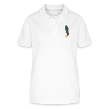 Tischfussball - Stanley/Stella Frauen Bio-Poloshirt ELLISER - Weiß - Vorne - Anna (173cm)