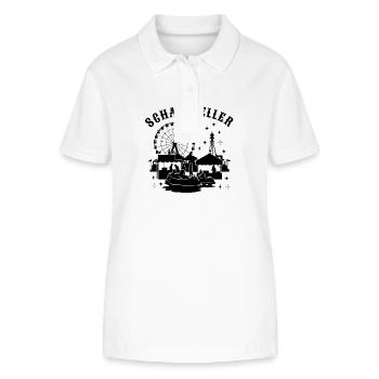 Schausteller Jahrmarkt Volksfest Rummelplatz - Stanley/Stella Frauen Bio-Poloshirt ELLISER - Weiß - Vorne - Anna (173cm)