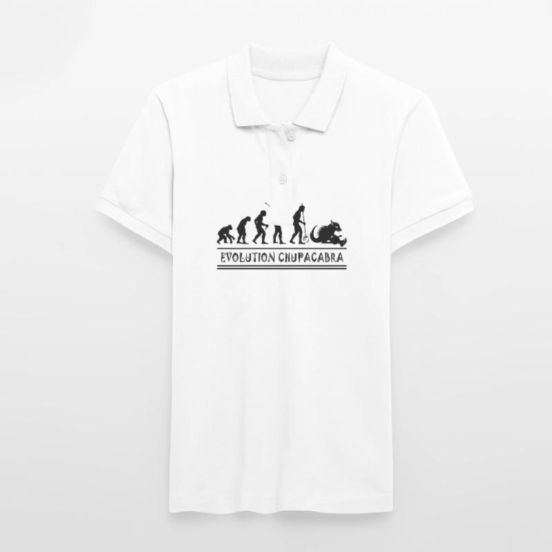 Cryptozoologists Chupacabra Creatures Evolution Stanley/Stella Women’s Organic Polo Shirt ELLISER