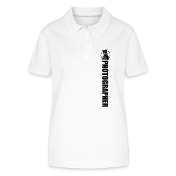 Landscape Photographer, Nature Photographer, Animal Photographer - Stanley/Stella Women’s Organic Polo Shirt ELLISER - white - Front - Anna (173cm)