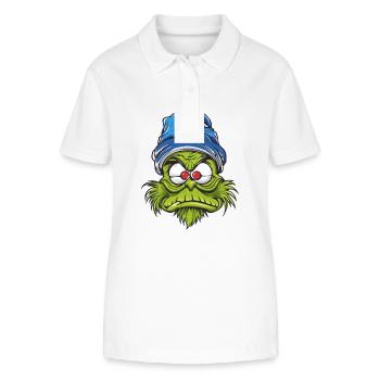 Gnom - Stanley/Stella Frauen Bio-Poloshirt ELLISER - Weiß - Vorne - Anna (173cm)